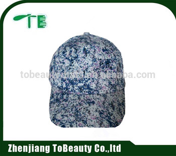 flower printting baseball cap