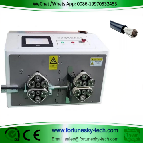 Automatic Max 70mm² Welding Cable Cutting Stripping Machine