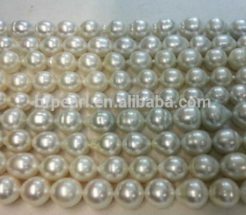 white baroque natural south sea pearl