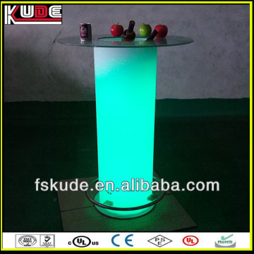 LED bar furniture led light acrylic bar cocktail table