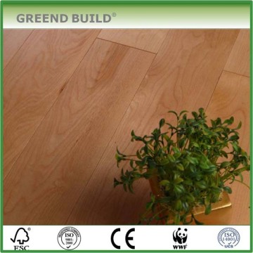 Smooth wooden floor boards