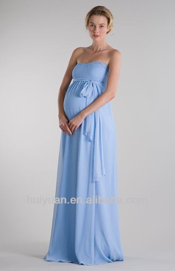 Chiffon Slight Sweetheart Pregnant Women Dresses