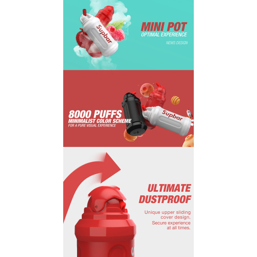 600mah Battery Supbar mini pot