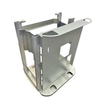 Aluminum alloy bending sheet metal processing