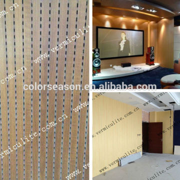 Acoustic vermiculite panels, lightweight interior wall panel