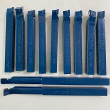 11PCS Metal Carbide Tip Lathe Cutting Tool Set for Mini Lathe Threading