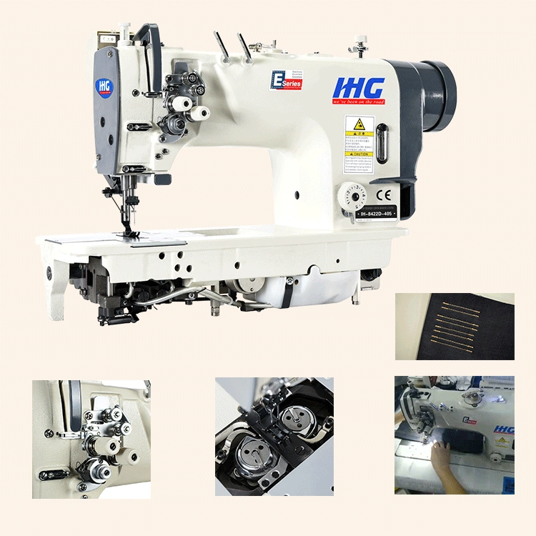 Double Needle Lock Stitch Sewing Machine 8422 China