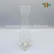 Small Square Glass Vase, Single Flower Glass Vase