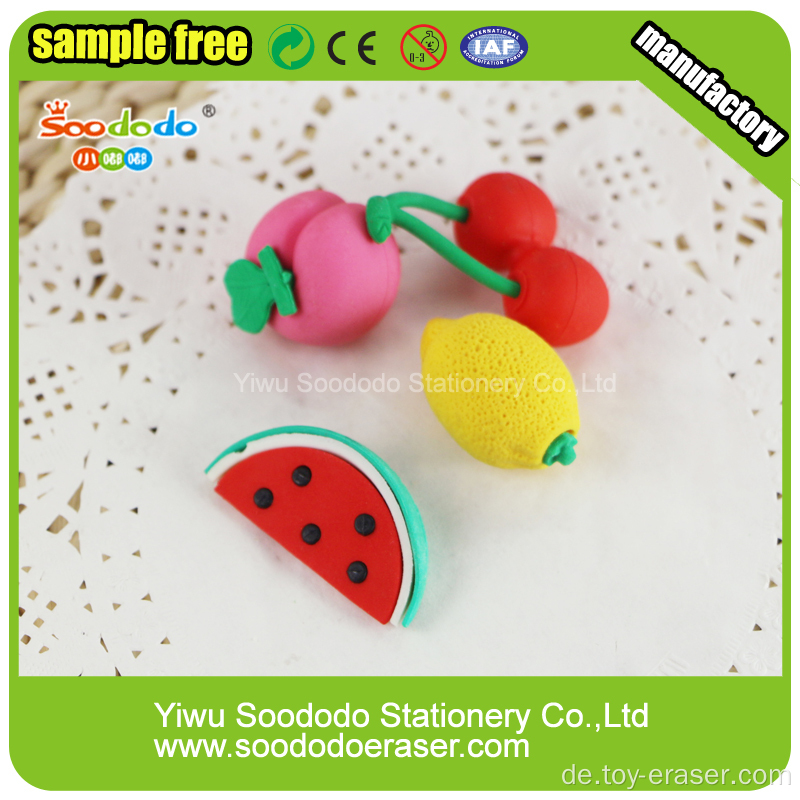 3D Red Skeeler Shaped Radiergummi