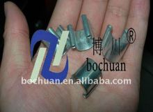 Terminal clamps for SiC electric heating elements