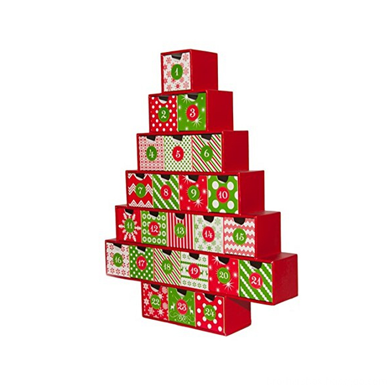 Coloring Make Tree Style Advent Calendar