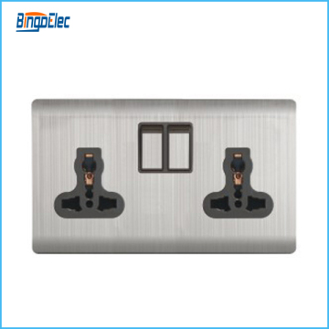 2*13A MF switched socket