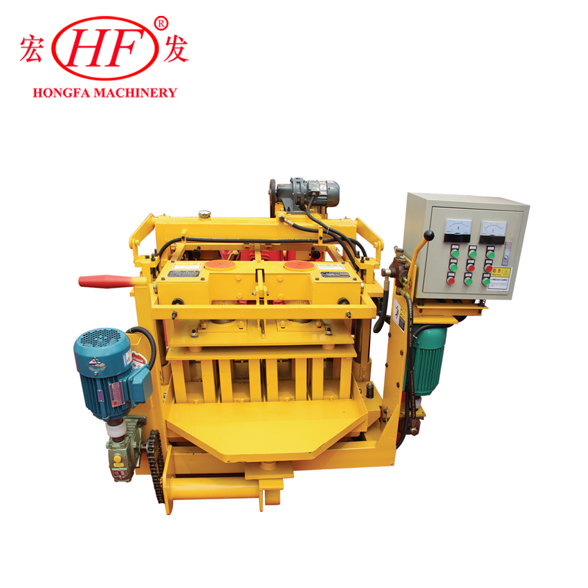 QTY4-30 Concrete Block Machine for Small Business at Home Small Construction Equipment for Block Plant