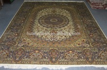 hand-knotted silk carpets for sale