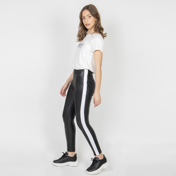 Tight Black Fashion Outer Wear Trousers