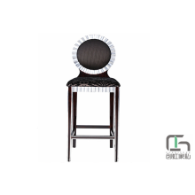 Vintage Norman Cherner Velvet Bar Stool