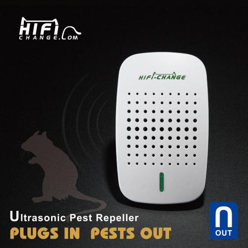 100-240V Indoor Ultrasonic Rodent Repeller Direct Plug In