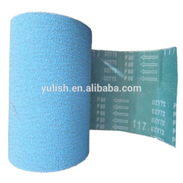Ziconia Abrasives cloth rolls for stainless steel