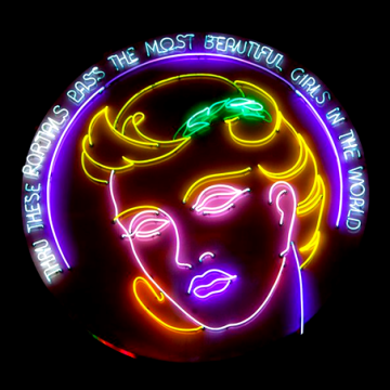 2016 girls girls girls neon sign from China