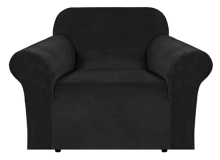 Velvet Couch Covers for 1 Cushion Couch