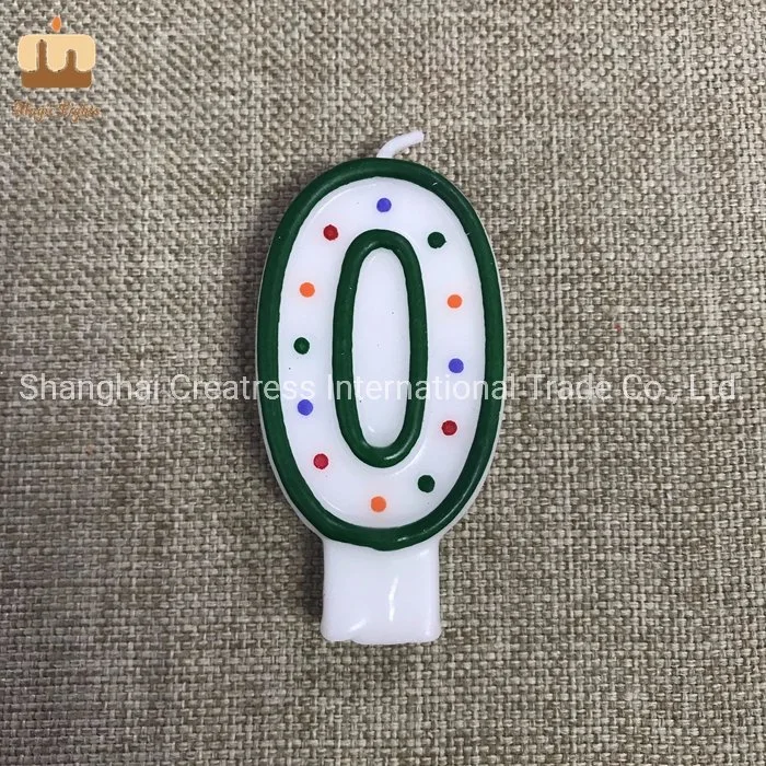 Number 0-9 Birthday Candle for Children