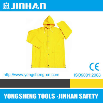 JINHAN Rain Jacket,PVC/Polyester,unisex rain jacket