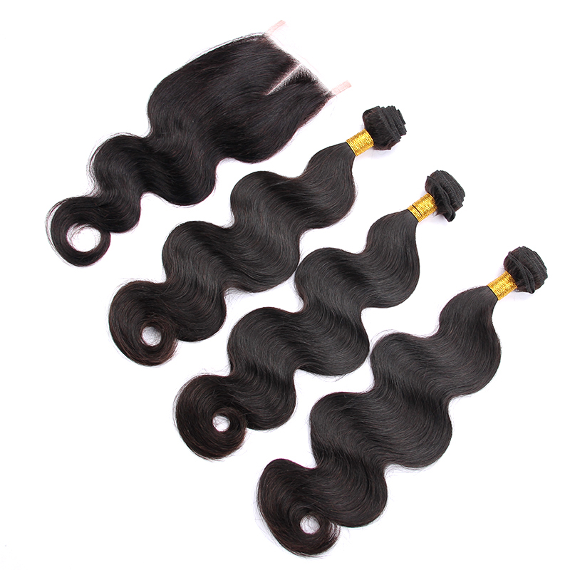 Large stock mink bundle hair with closure, china manufacturer cheap hair vendors, mink virgin brazilian hair bundle