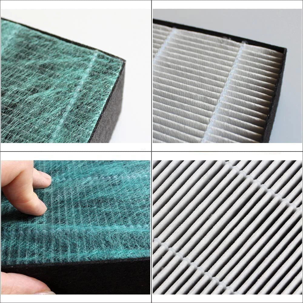 Fz-W45hf Replacement Cabin Air Filters HEPA Activated Carbon Filter for Sharp Air Purifier Kc-A50 Kc-B40 Kc-B50kc-Z40 Kc-A40t Kc-A40kc-W45 Kc-Y45 Kc-Z45 Series