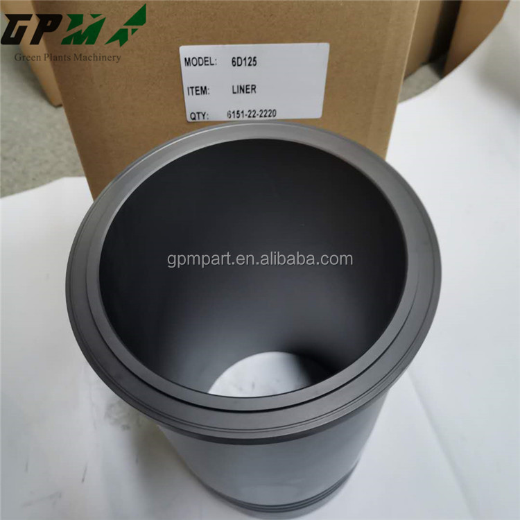 GPM 6D125 Engine Cylinder Liner 6151-22-2220