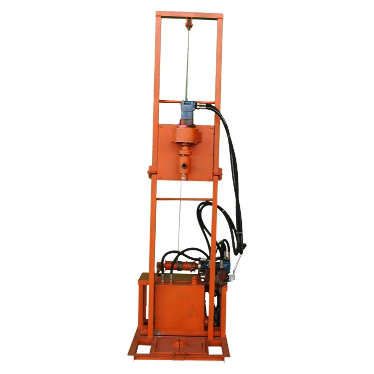 High Power Diesel Type Folding Hydraulic Water Well Drilling Machine