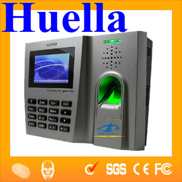 Spanish/English/Arabic Bometric Finger Print Time Recorder with Software Free