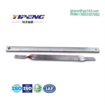 Hot dipped galvanized twisted steel plate