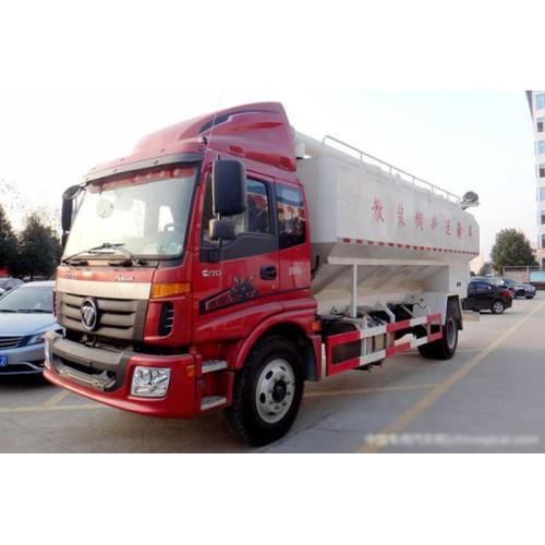 Foton Aluminium Alloy 4x2 Animal Feed Tank Truck