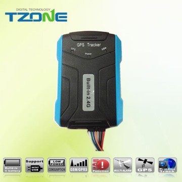 3 LEDs indications vehicle gps tracker/car gps tracker with internal GSM and GPRS antenna