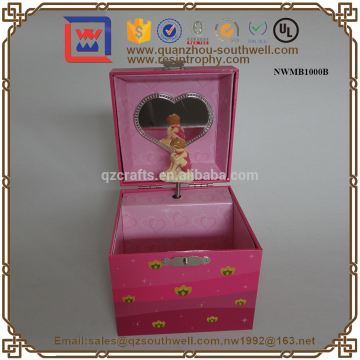 Fashion Plastic Jewelry Box With Drawer Mini Digital Music Box