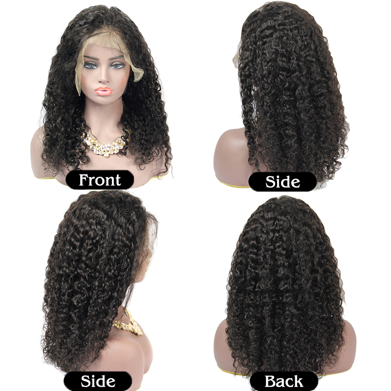 Wholesale Vendors Wigs For Black Women lace wig human hair unprocessed, 100% virgin malaysian curly hair wigs