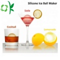 Silicone Sphere Ice Tray khuôn với nắp bán