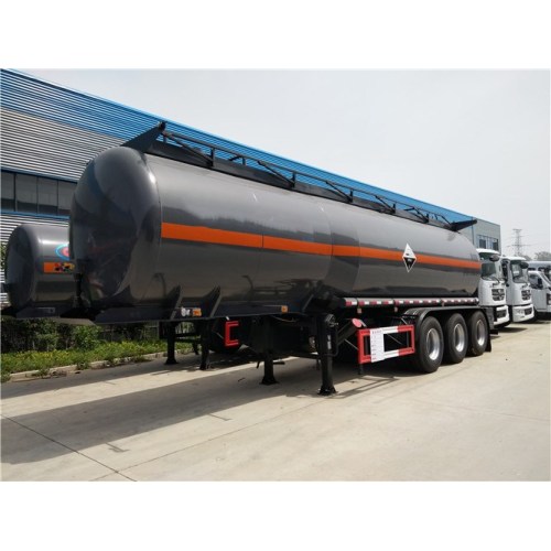 Caminhões-tanque de reboque de ácido sulfúrico diluído de 7.500 galões