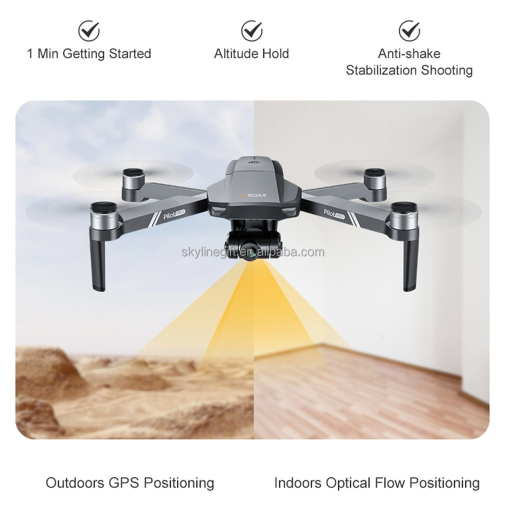 JJRC X19 2.4G 5G WIFI FPV Optical Flow Positioning Dual Mode 4K Camera Brushless Motor Foldable RC Drone Quadcopter