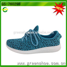Men sport shoes breathable fabric running shoes