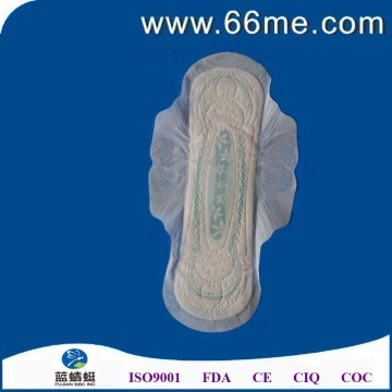 Factory woman ultra thin cotton sanitary pad