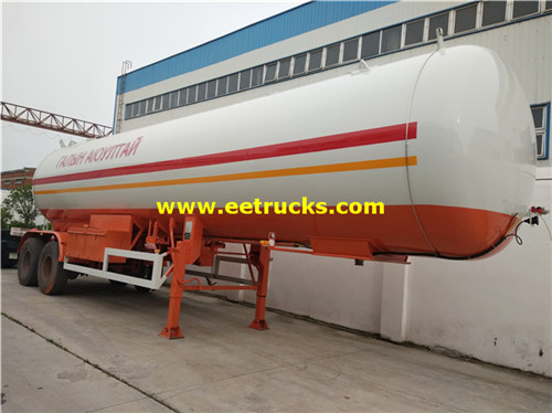 40m3 2 Axles LPG Transportation صهاريج مقطورة