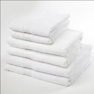White Color Luxury High Quality Bath Towel for American Hotel