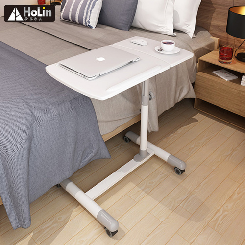 Laptop Rolling Cart Table Adjustable Mobile Stand Desk