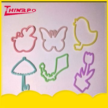 Hot selling silicone hair rubber bands silicon silly bands