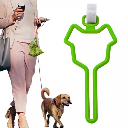 Plastic Leash Dog Waste Bag Carrier