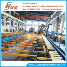 Aluminium Extrusion Profile Belt Type Run Out Transfer Table