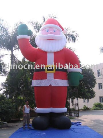 Inflatable christmas father