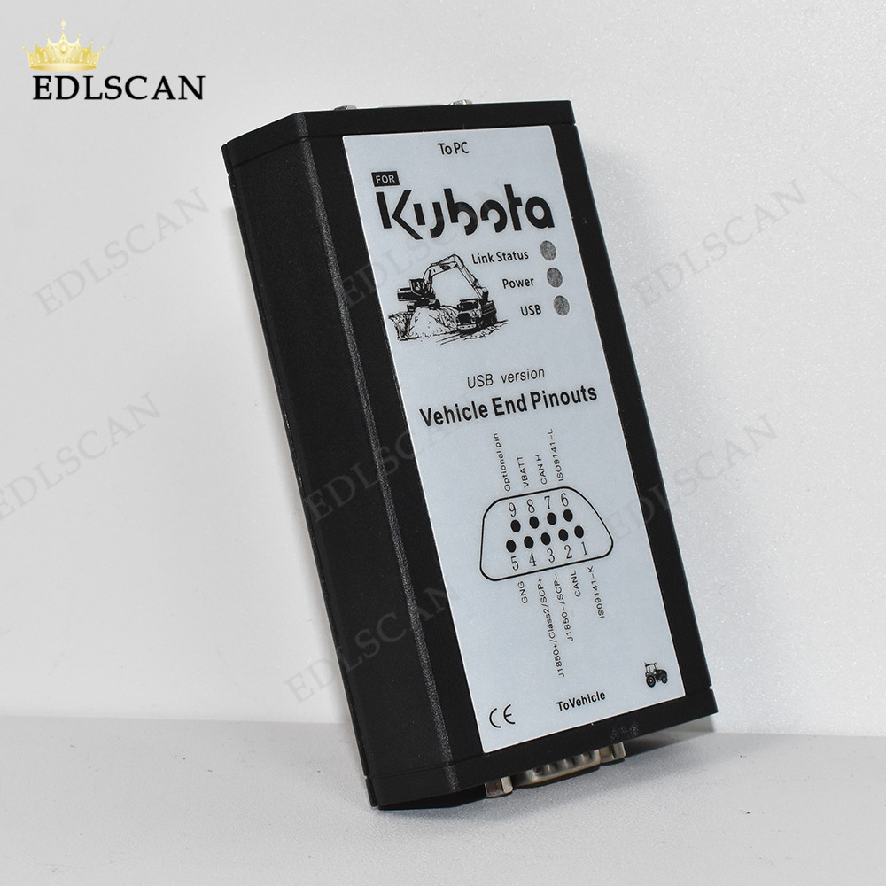 For Kubota no software Diagmaster For Takeuchi Python interface DIAGNOSTIC KIT (PYTHON)