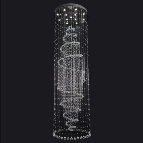 crystal chain chandelier hanging chain pendant lamp